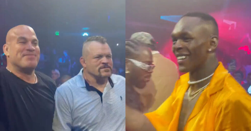 Chuck Liddell, Tito Ortiz, Israel Adesanya