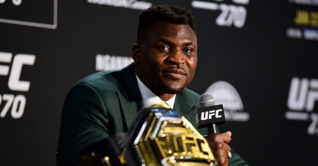 Francis Ngannou backed for taking stance against UFC he's a real man with f*cking balls