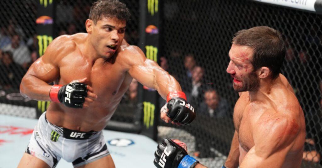 Paulo Costa mocks Luke Rockhold BKFC 41 teeth hard time kissing guys now