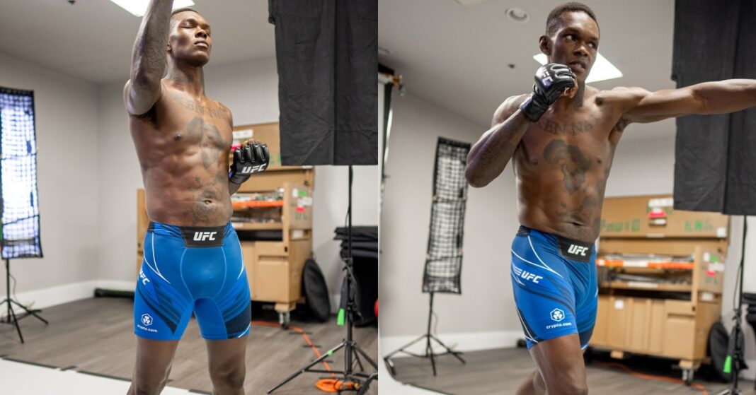 israel-adesanya-set-to-sport-blue-shorts-during-ufc-287-title-fight