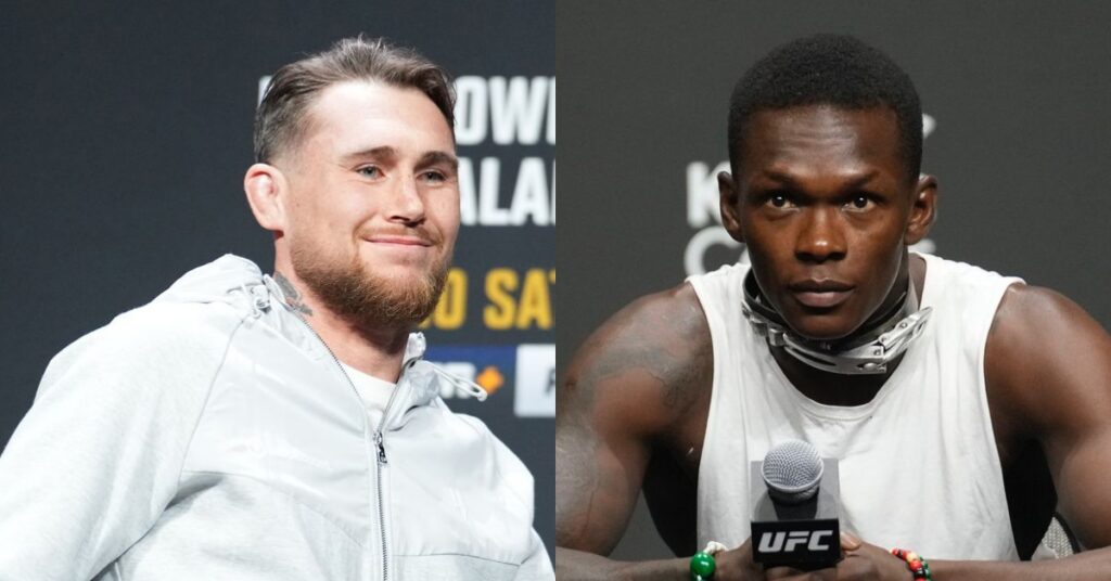 Darren Till mocks Israel Adesanya f*ck he's the most cringiest UFC 287 dog collar