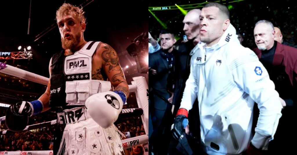 Jake Paul vs Nate Diaz professional boxing set for August 5 Dallas Texas