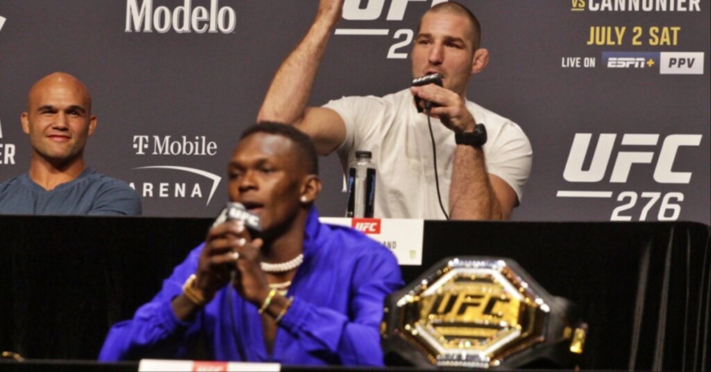 Sean Strickland beat Chinese sl*t Israel Adesanya UFC 293 bring belt back America