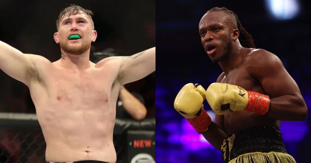 Darren Till calls for fight with KSI following illegal elbow KO in boxing match UFC