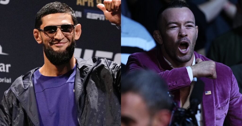 Khamzat Chimaev claims UFC want Colby Covington to win title because he's American