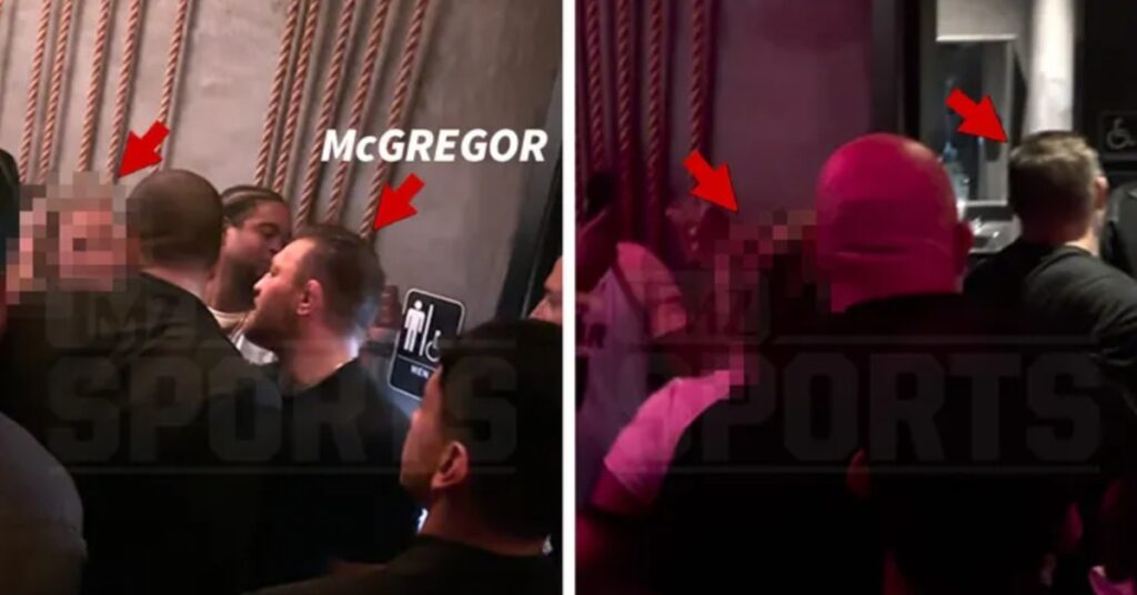 Conor McGregor video with alleged victim at bathroom sexual assault UFC