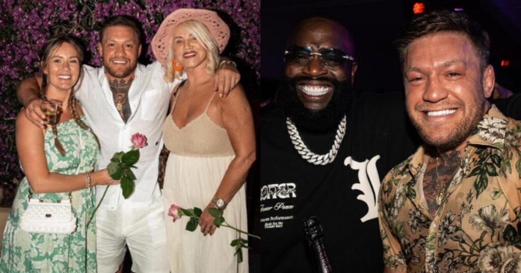 Conor McGregor cruises Mediterreanean parties with Rick Ross UFC return