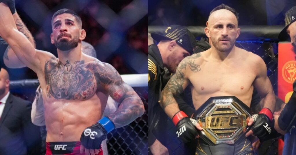 Ilia Topuria promises KO over Alexander Volkanovski in UFC title fight