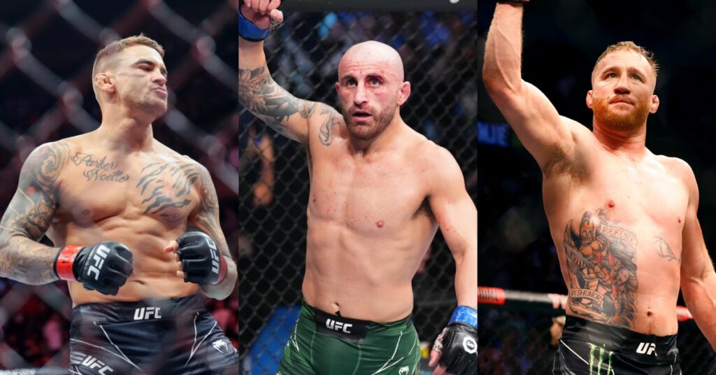 Alexander Volkanovski offers to fight Dustin Poirier Justin Gaethje for BMF title after UFC 290