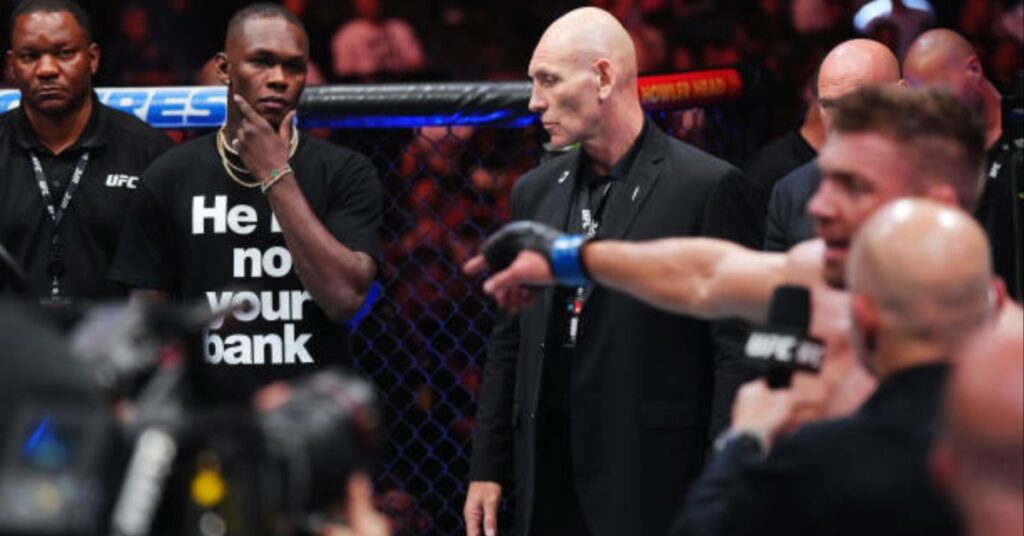 Israel Adesanya urges Dricus du Plessis to prepare for fight he's scared of me UFC