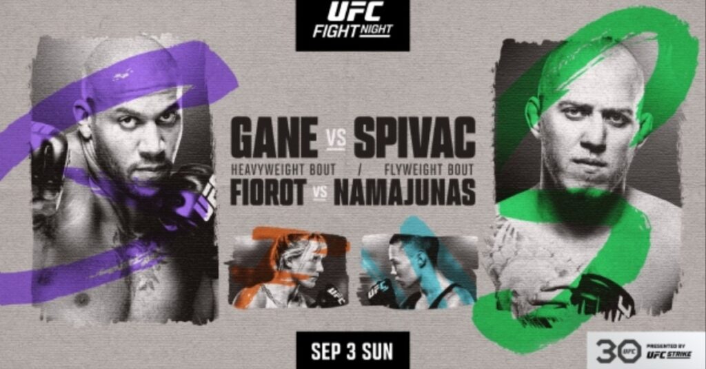 UFC Paris Gane vs. Spivak Betting Preview