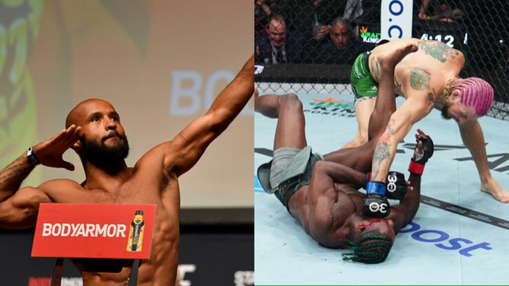 Demetrious Johnson Sean O'Malley Aljamain Sterling UFC 292