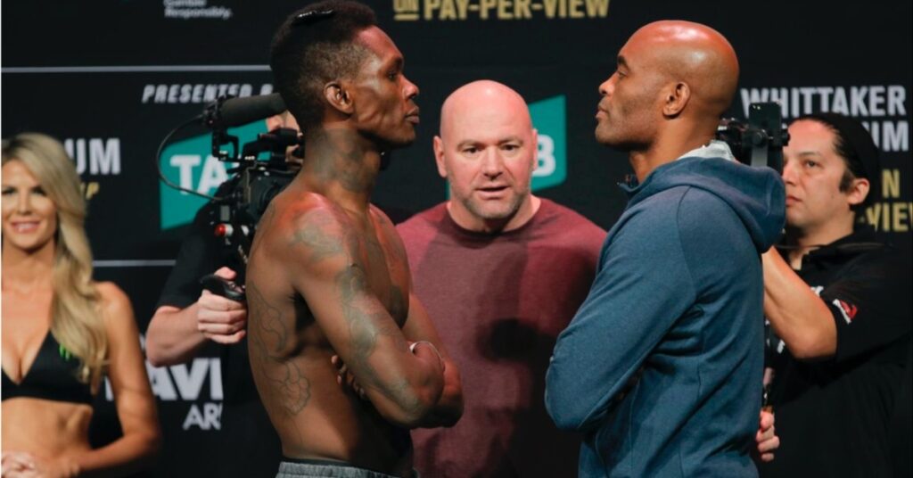 Anderson Silva rips Israel Adesanya GOAT talk after UFC 293 I'm in charge of this