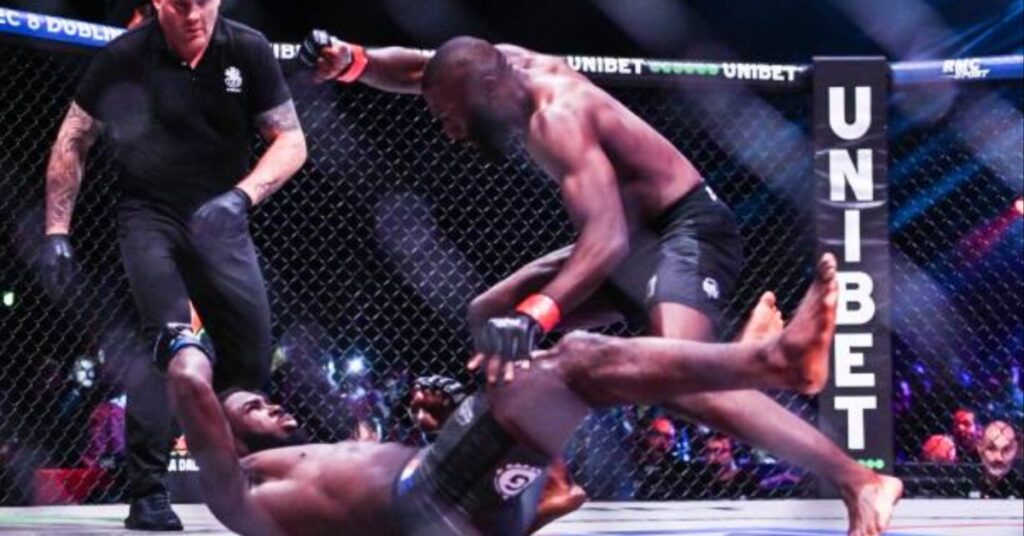 Cedric Doumbe lands 6 second knockout win in PFL Europe 3 debut after rejecting UFC deal