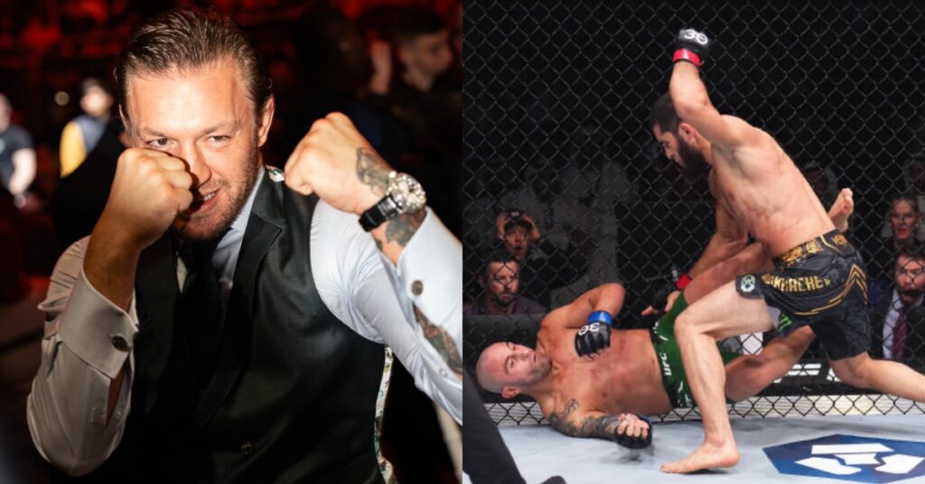 Conor McGregor accuses Islam Makhachev of cheating back of head shots at UFC 294 in title win