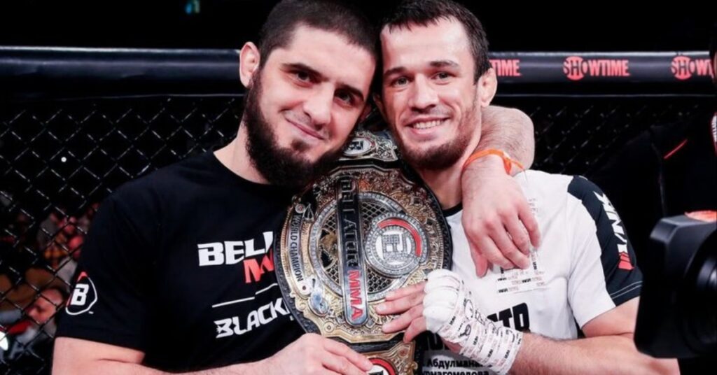 Usman Nurmagomedov fails drug test slapped with 6 month suspension Bellator MMA