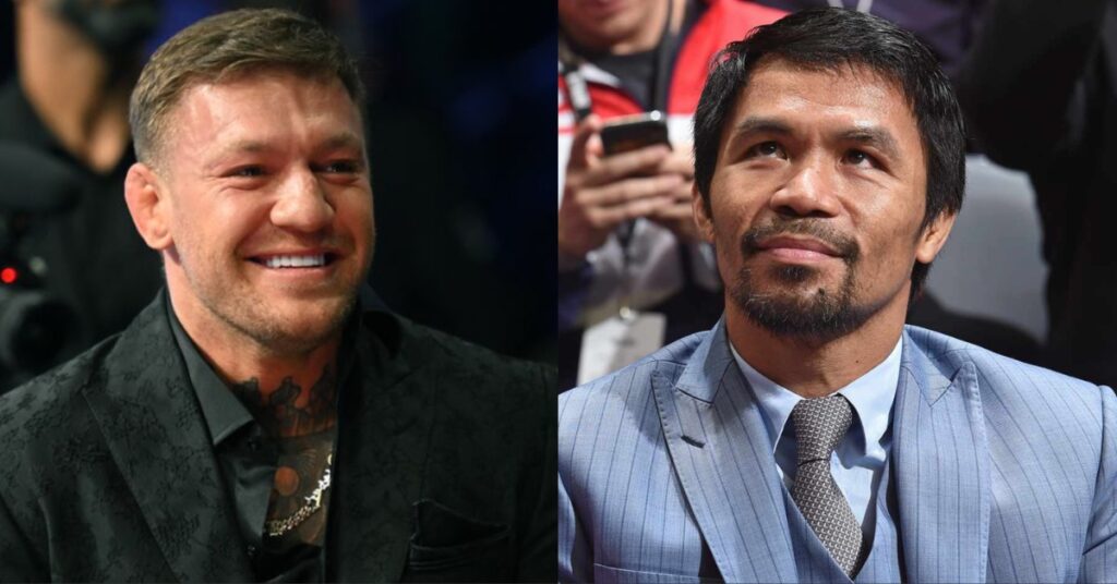 Conor McGregor and Manny Pacquiao