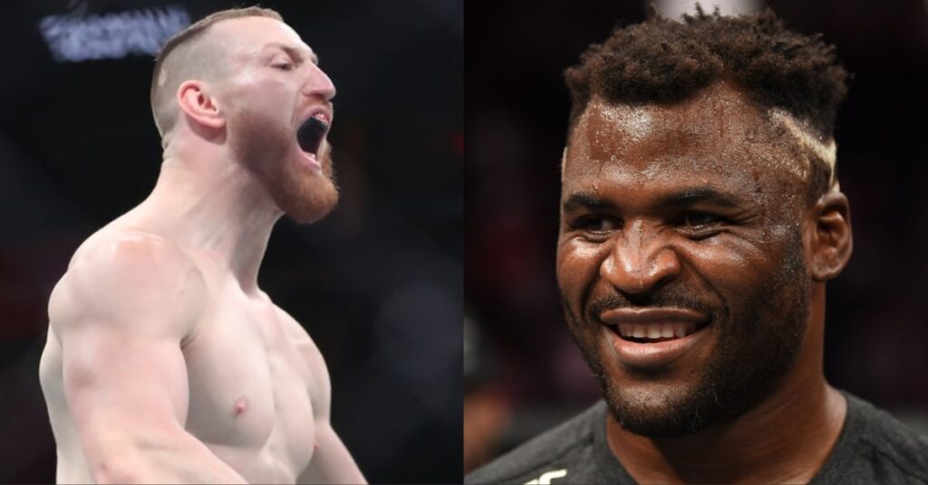 Joe Pyfer and Francis Ngannou