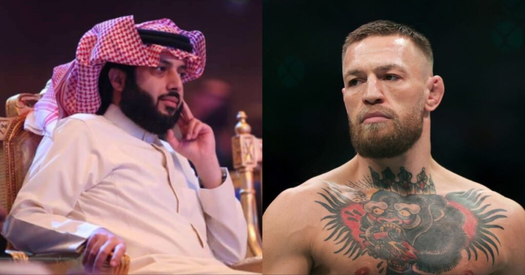 turki alalshikh and Conor McGregor