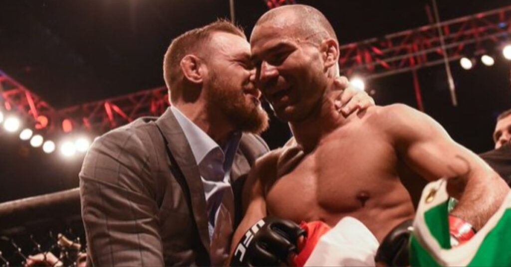 Conor McGregor and Artem Lobov