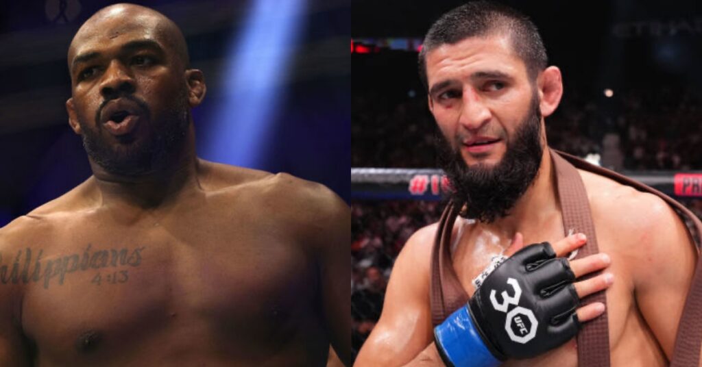 Jon Jones shuts down Khamzat Chimaev's call for dream UFC fight stop it