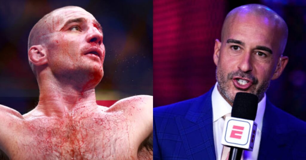 Sean Strickland urges Jon Anik to retire from UFC commentary maybe go to the NFL