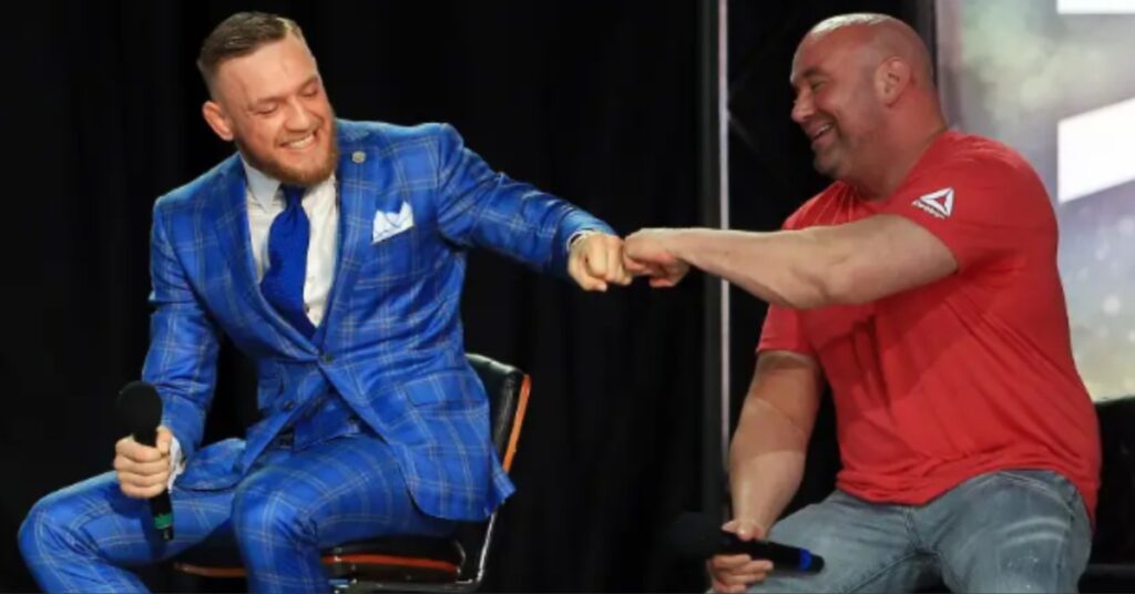 Conor McGregor and Dana White