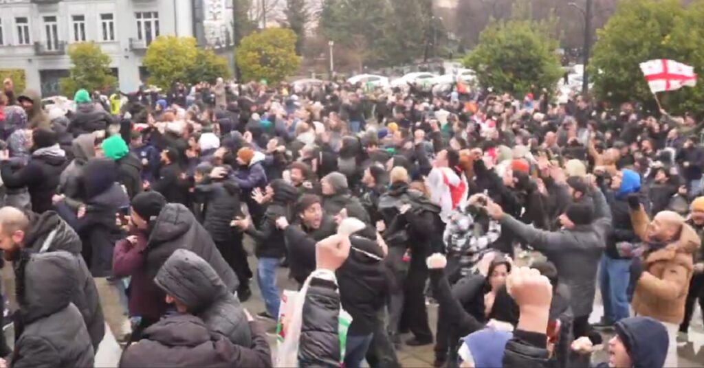 Georgians watch Ilia Topuria win UFC title