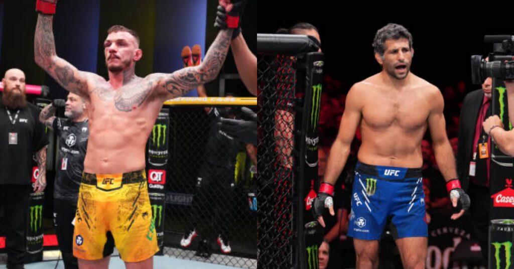 Renato Moicano calls for a fight with Beneil Dariush at UFC 301 see you in Brazil