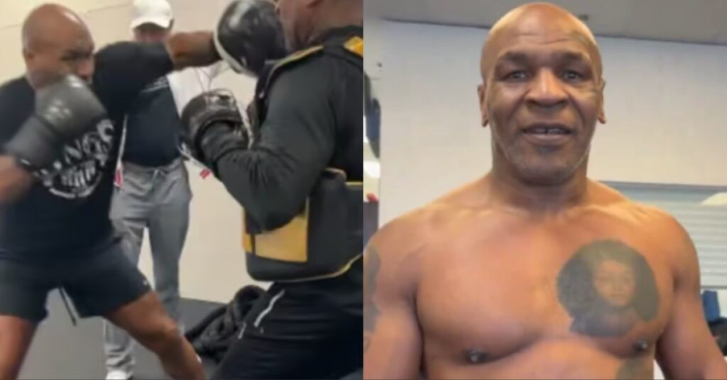 Will Jake Paul back out of his fight with Mike Tyson after seeing footage of the legendary boxer in training?