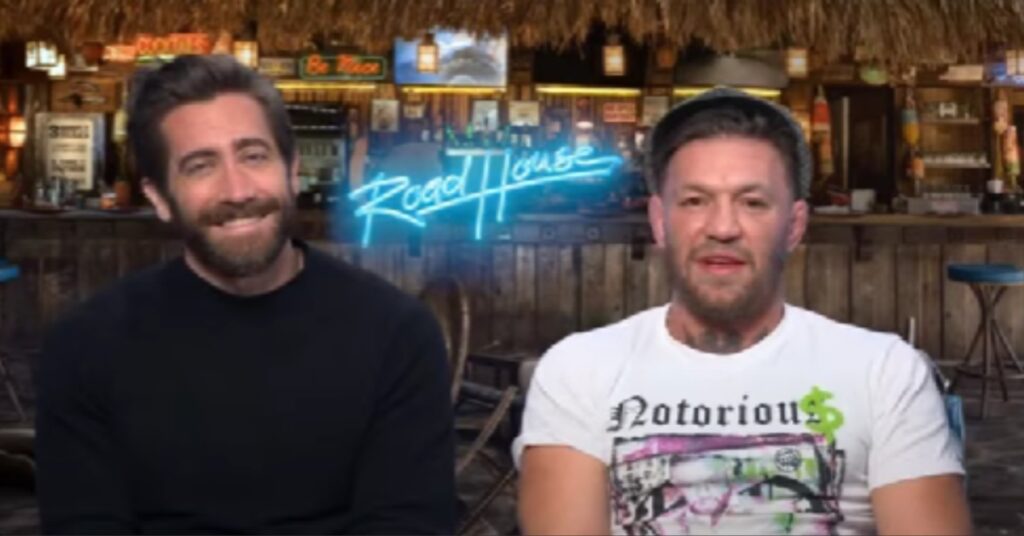 Conor McGregor accused of 'tweaking' during interview with Road House co-star Jake Gyllenhaal