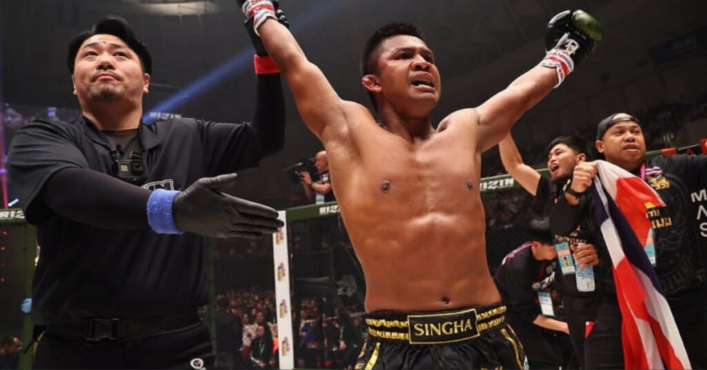 Video - Muay Thai legend Buakaw smashes Minoru Kimura with wicked second-round KO at RIZIN Lanmark 9