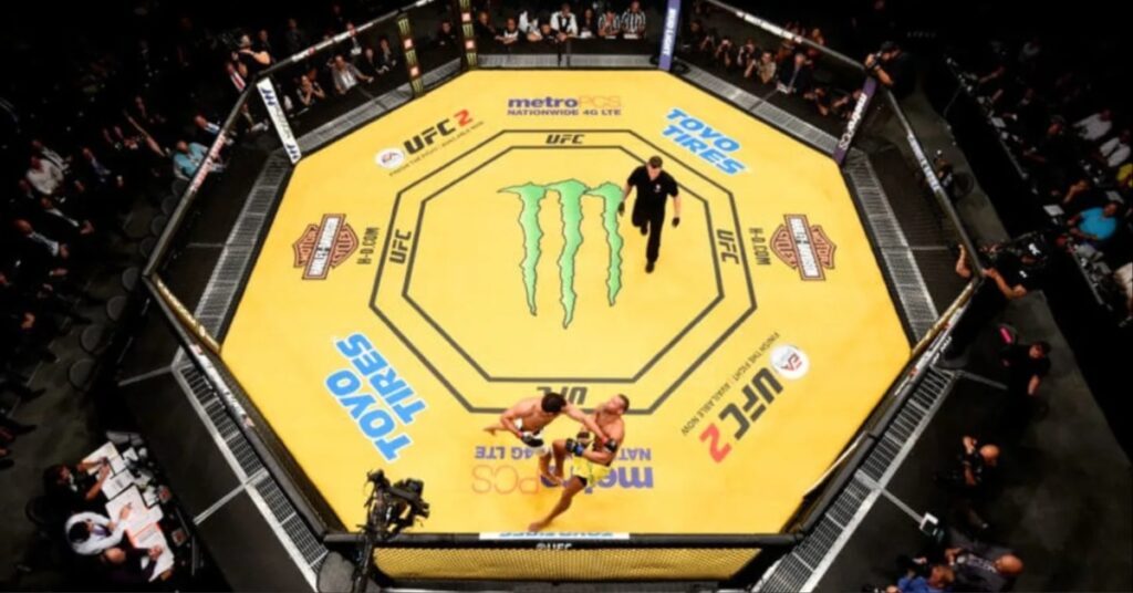 UFC backed to bring new Octagon canvas color for UFC 300 as bookies eye gold coloured mat