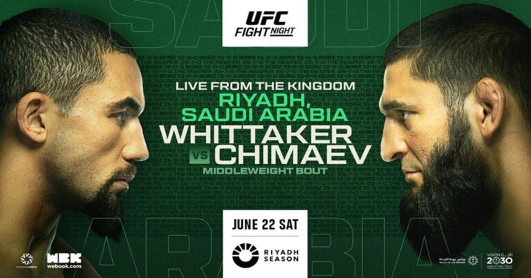 Robert Whittaker vs. Khamzat Chimaev