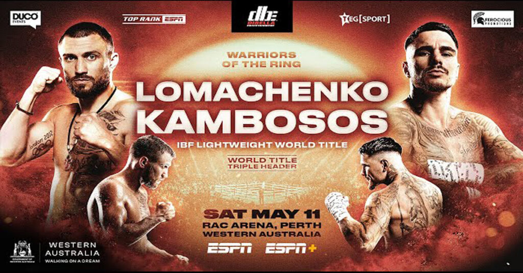 Vasiliy Lomachenko vs. George Kambosos Jr