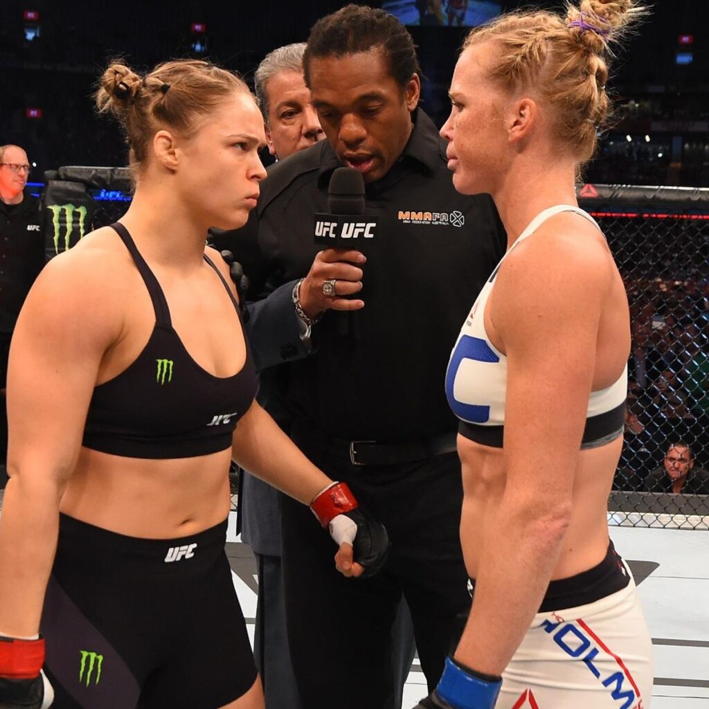 Holly Holm vs Ronda Rousey