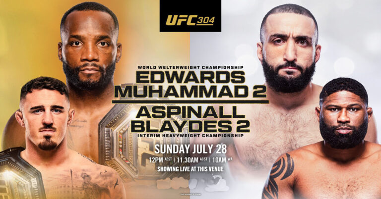 UFC 304 Manchester: Leon Edwards Vs. Belal Muhammad – Fight Card, Betting Odds, Start Time