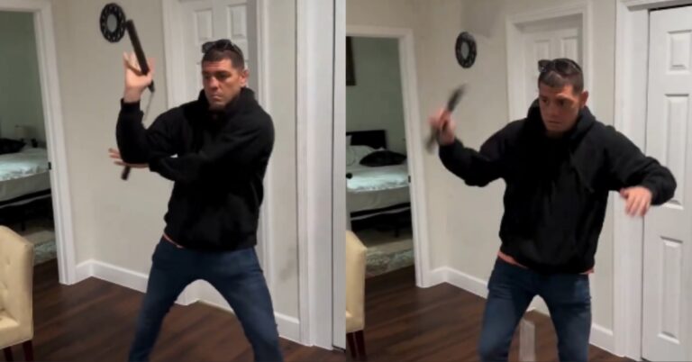 Video - Nick Diaz shows off nunchaku skills amid news of his return to the Octagon on August 3