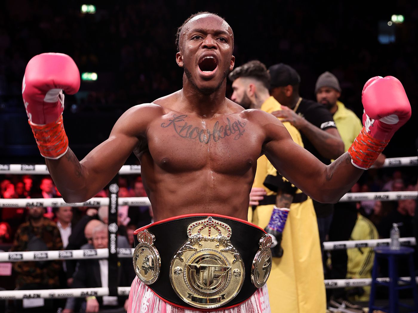 KSI returns to boxing for 2v1 fight against Misfits Boxing champions Anthony Taylor and Slim Albaher