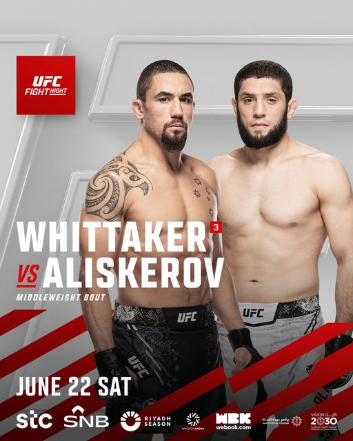 Robert Whittaker vs. Aliskerov