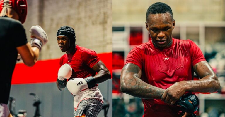 Israel Adesanya hints at UFC return in new training footage amid links to Dricus du Plessis clash I'm dialled in