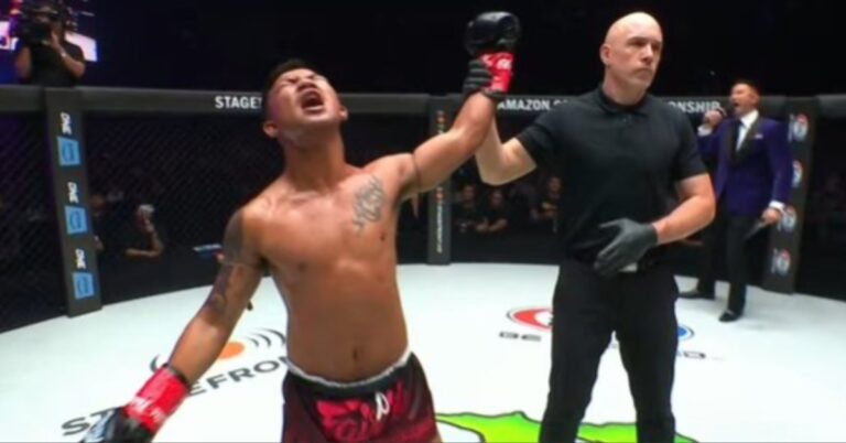 Rodtang scores unanimous decision victory in three-round war with Denis Puric – ONE 167 Highlights