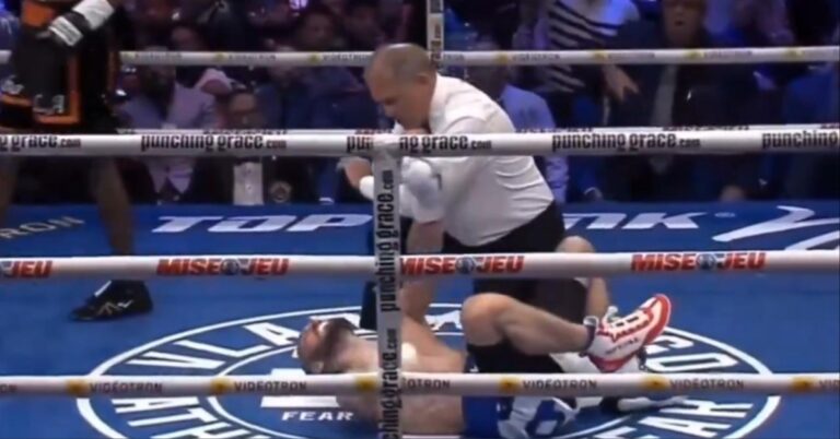 Video – Evgeny Shvedenko left convulsing following ‘Horrific’ knockout in boxing fight: ‘This is a scary, scary sight’