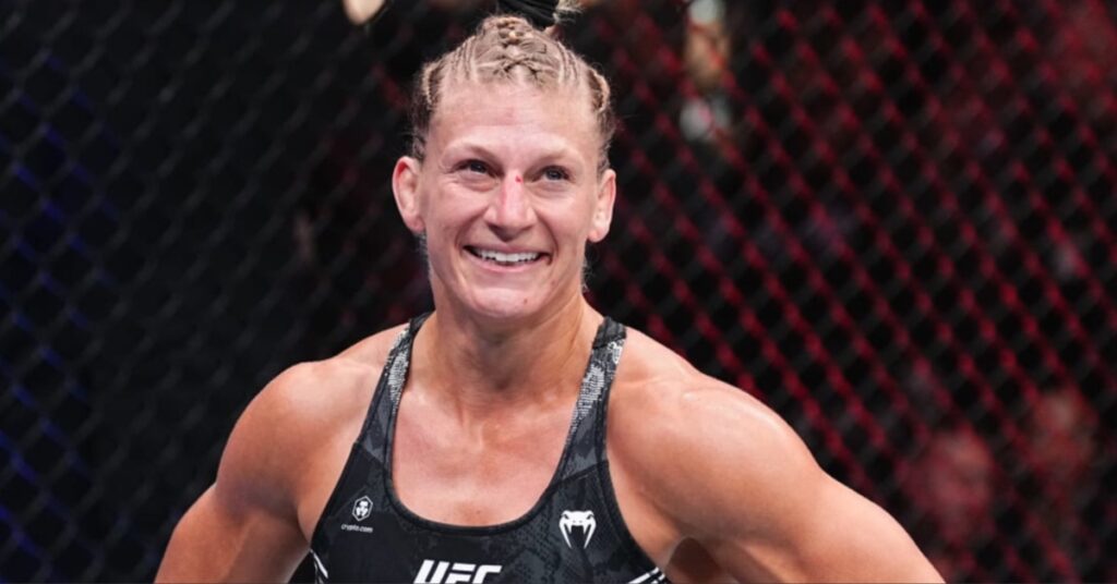 Kayla Harrison encouraged to start fighting men after UFC women refuse to step up: 'She can beat all these guys'