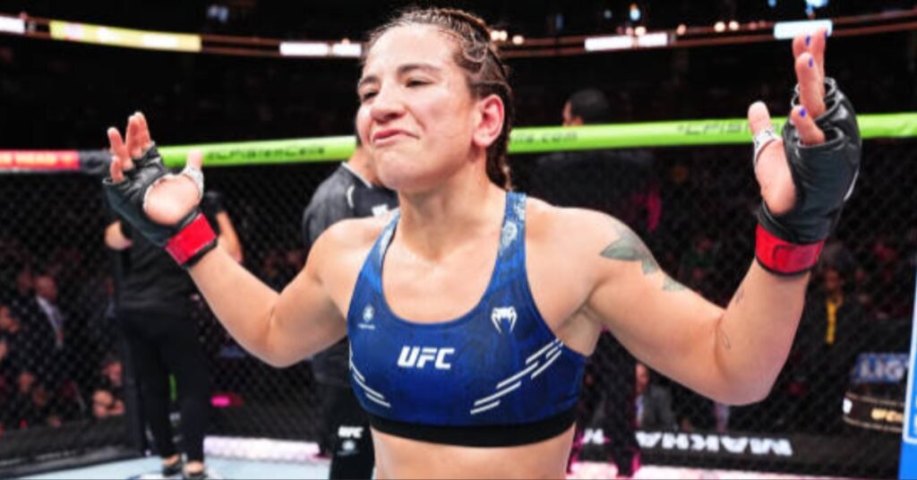 Ailin Perez calls for UFC headliner with either Kayla Harrison or Norma Dumont: 'If she wants to fight, I’m down'