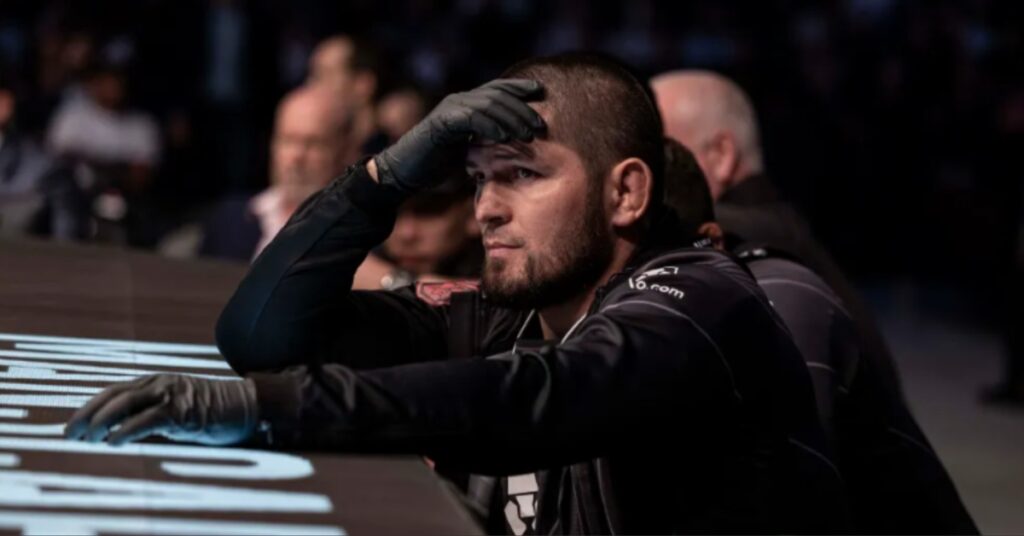Khabib Nurmagomedov is a great coach, but he 'needs some work' on becoming a cornerman after UFC 302