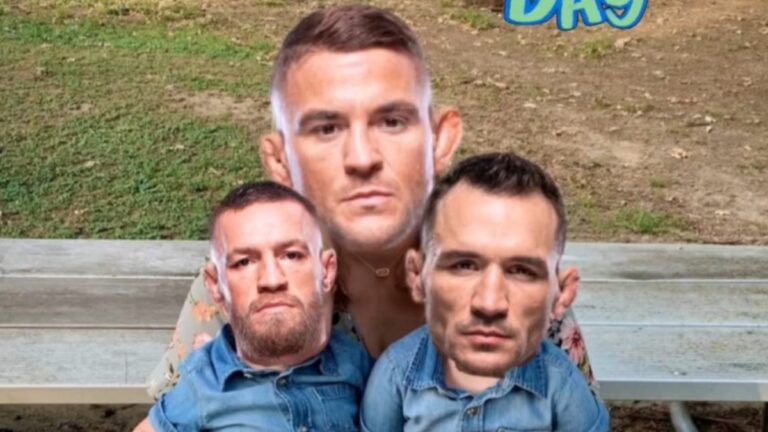 Dustin Poirier bids Conor McGregor and Michael Chandler a sarcastic Happy Father’s Day