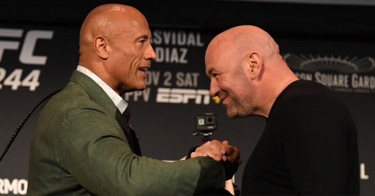 UFC CEO Dana White believes The Rock could score an Oscar nomination for The Smashing Machine