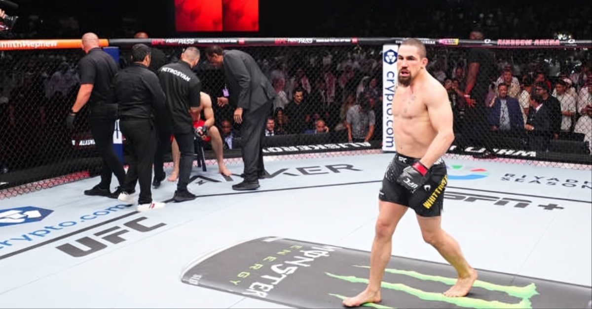 Robert Whittaker stops Ikram Aliskerov with brutal first round KO finish UFC Saudi Arabia Highlights