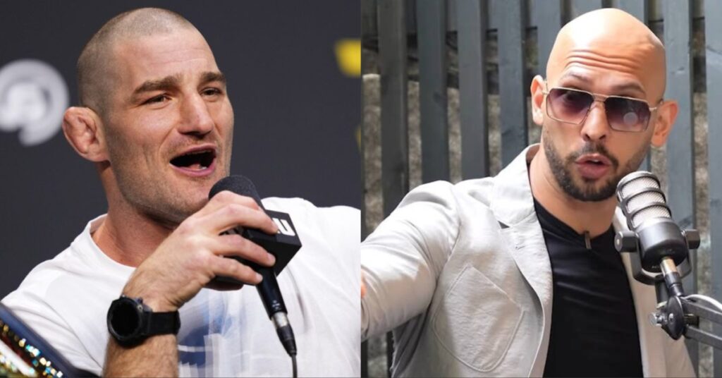UFC star Sean Strickland explains why he has no respect for 'Scam Artist' Andrew Tate